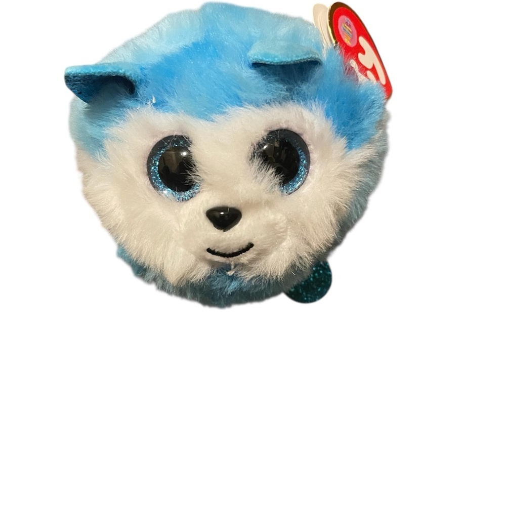 Ty Puffies Prince Husky stuffed animal.NWT